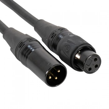 IP Rated 3-Pin DMX Cable - 3ft